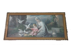 Giovanni reproduction: Mary with baby Jesus poster image