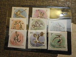 1956 Olympics stamp series **