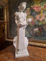 Original Herend porcelain matyó madonna