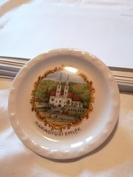 Zsolnay, very rare, Máriagyód memorial bowl 19.