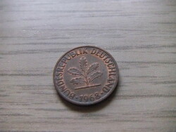 1   Pfennig   1968   (  F  )  Németország