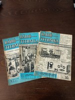 1968 Ràdió technika A magyar honvèdelmi szövetség lapja /3 db.könyv/újság/kèpregèny/.