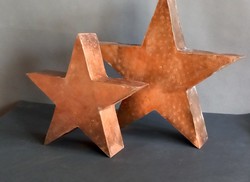 Huge art and craft bronze stars negotiable art deco design