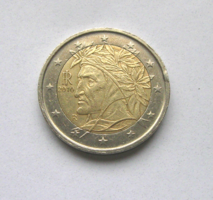 Italy - 2 euro - 2 € - 2010 - dante