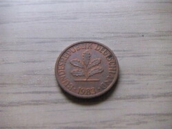 1   Pfennig   1983   (  D  )  Németország