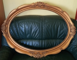 Oval large size blondel frame mirror frame
