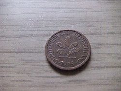 1   Pfennig   1985   (  D  )  Németország