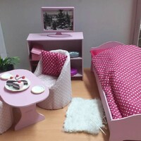 Barbie bedroom furniture
