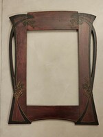 Szecesszios keret (wooden art nouveau frame)