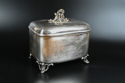 Fairytale, antique silver box, sugar box, 360g