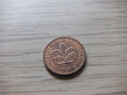 1   Pfennig   1990   (  F  )  Németország