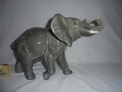 Large porcelain elephant figure, nipp, statue
