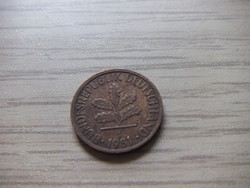 1   Pfennig   1981   (  F  )  Németország