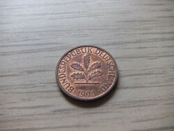 1   Pfennig   1993   (  F  )  Németország