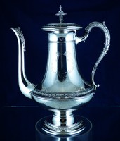 Dazzling, antique silver pourer, German, ca. 1890!!!