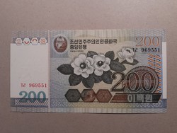 North Korea-200 won 2005 unc