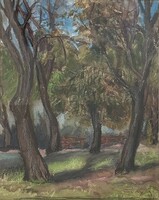 Csiky András (1894-1971) 54 x 46 cm EREDETI pasztellképe
