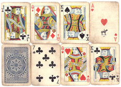 53. Nemzetközi képes francia kártya Játékkártyagyár 1950 körül