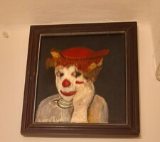 The Clown (with Scheiber's signature)