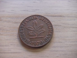 2   Pfennig   1970   (  D  )  Németország