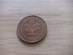 2   Pfennig   1982   (  F  )  Németország