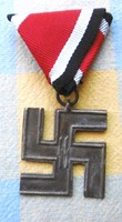 War decoration hook cross German Empire