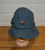 Új Munkásőr női kalap vörös csillag népköztársaság címer