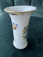 Herend porcelain small vase with Victoria pattern -12 cm
