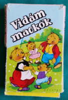 Cheerful teddy bears children's card - board game