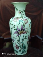 Big size! 37cm Zsolnay vase