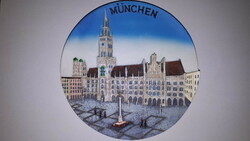 Munich, Germany ceramic souvenir, mural, wall plate