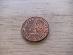 2   Pfennig   1996   (  F  )  Németország