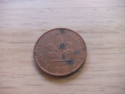 2   Pfennig   1978   (  J  )  Németország