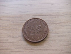 2   Pfennig   1991   (  A  )  Németország