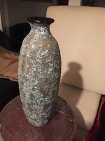 éva Bod's large samott/fatlava ceramic vase (2.Sz.D)