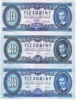 Magyarország 10 forint 1947-1949-1957 REPLIKA UNC