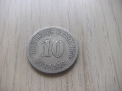 10   Pfennig   1876   (  J  )  Németország