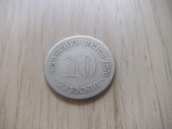 10   Pfennig   1876   (  A  )  Németország