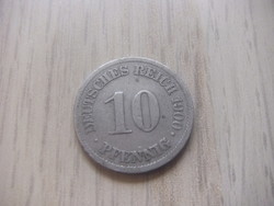 10   Pfennig   1900   (  A  )  Németország