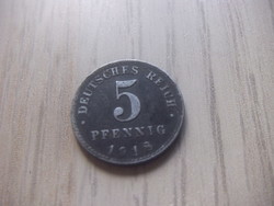 5   Pfennig   1918   (  A  )  Németország