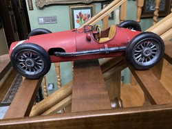 Decorative retro racing car
