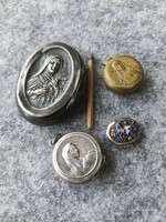 Old relic or rosary holders, selence