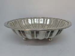 Hungarian art deco silver fruit plate