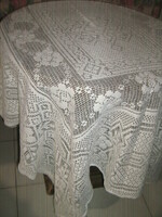 Wonderful antique lace tablecloth