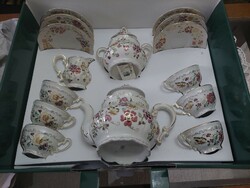 Zsolnay butterfly tea set new unopened