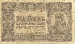 100 korona 1923 nyomdahely nélkül 1.