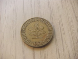 10   Pfennig   1950   (  F  )    Németország