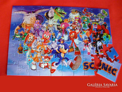 Sonic the hedgehog puzzle