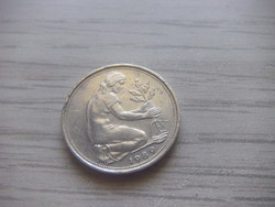50   Pfennig   1989   (  G  )    Németország