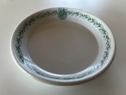 Zsolnay saucer from the set of the palace hotel in Lillafüred